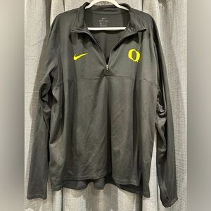 Nike Men’s 1/4 Zip Oregon Ducks